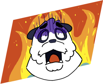 We're cooked sticker